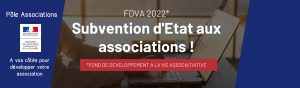 Subvention d'Etat aux associations (FDVA)